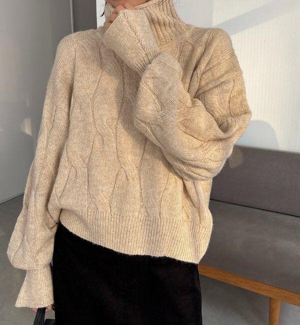  「ケーブルキャンディニット」|ニット・セーター|