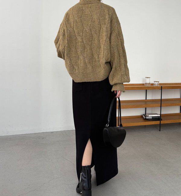  「ケーブルキャンディニット」|ニット・セーター|