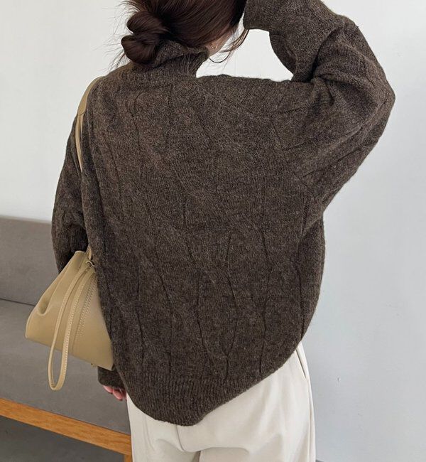  「ケーブルキャンディニット」|ニット・セーター|