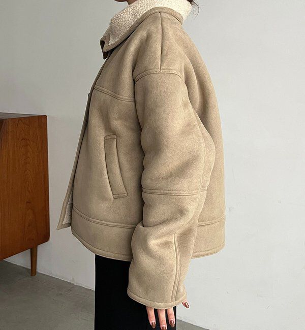  「スエードボアミドルコート」|その他|