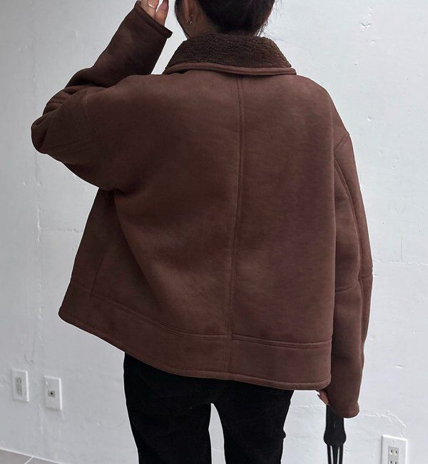  「スエードボアミドルコート」|その他|