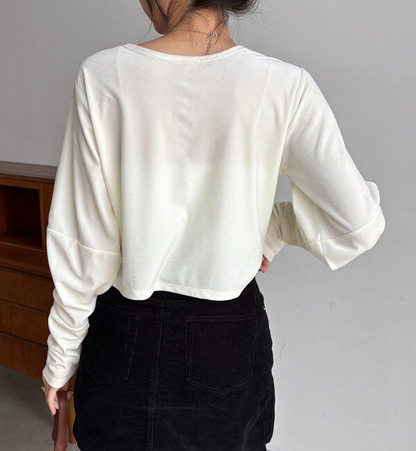  「ベロアカーディガン」|Tシャツ・カットソー|