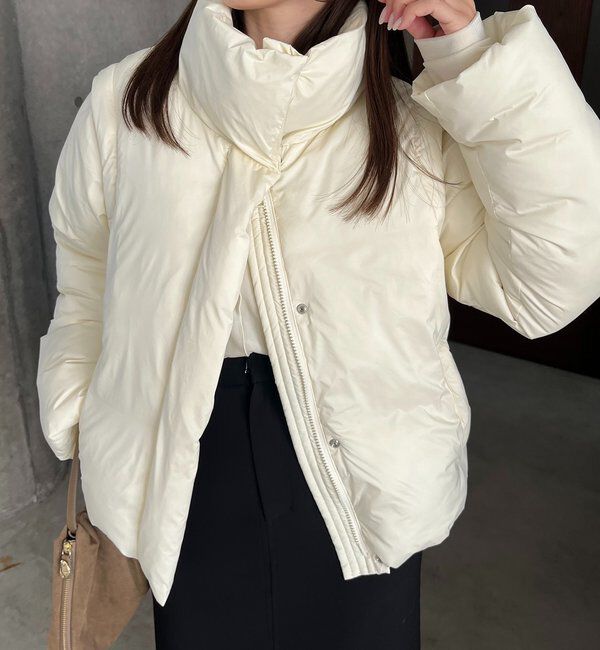  「【軽量/保温性◎】2WAY中綿パフジャケット」|その他|