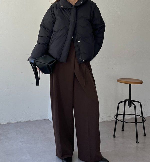  「【軽量/保温性◎】2WAY中綿パフジャケット」|その他|