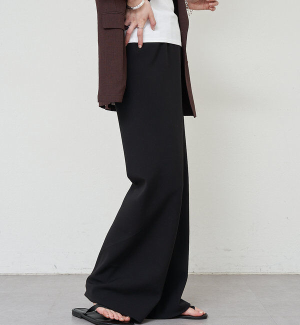  「ダブルクロスワイドパンツ」|チノ|