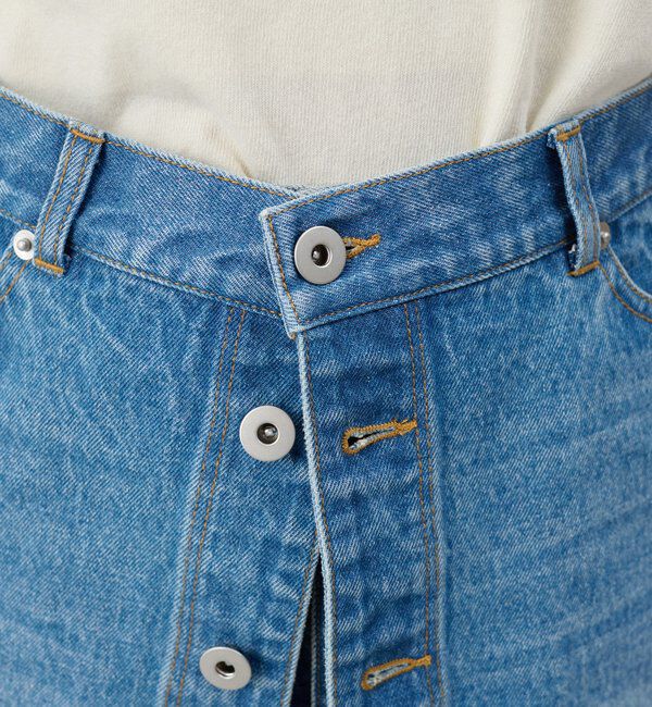  「レイヤードデニムスカート」|スカート|