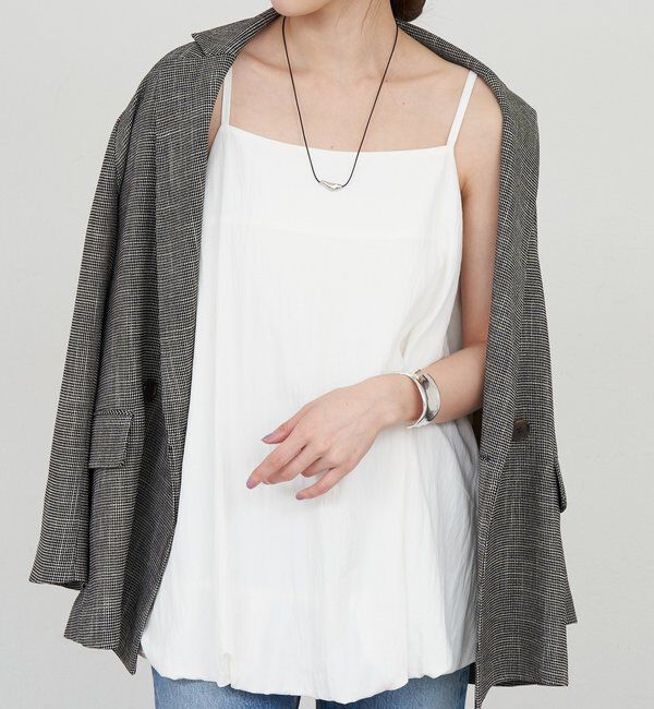  「バルーンチュニックキャミ」|キャミソール|