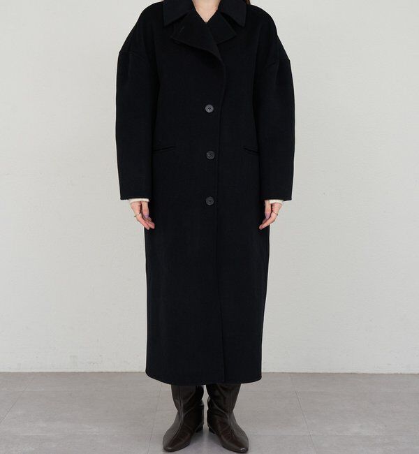  「ビッグカラーリバーロングコート」|その他|