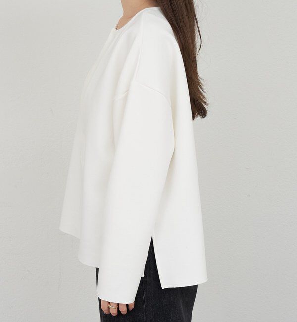  「【インフルエンサー＠tsuru00コラボ】スキッパーポンチプルオーバー」|ニット・セーター|