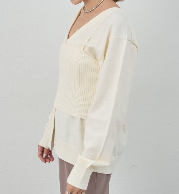  「ビスチェセットカーディガン」|カーディガン|
