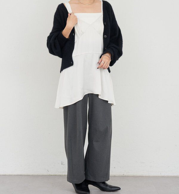  「イレギュラーヘムキャミソール」|キャミソール|