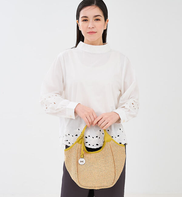 collex「【MARCO MASI】別注 レザーハンドル ラフィア 2WAYトートバッグ M」|トートバッグ|