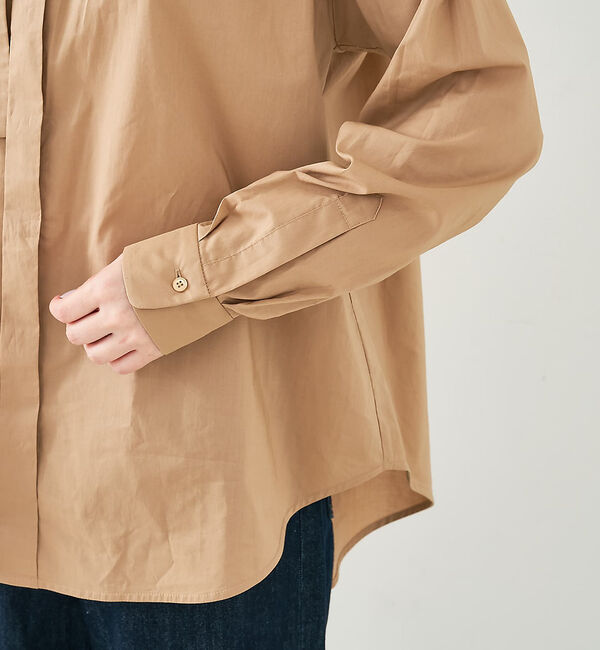 collex「フラップミニ衿ブラウス」|シャツ・ブラウス|