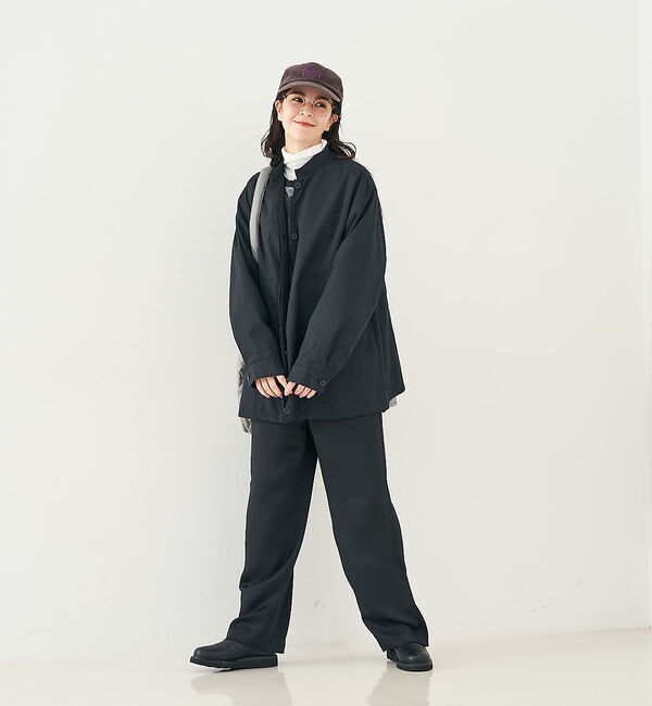 collex「ギャザージップアップブルゾン」|ブルゾン・スタジャン|