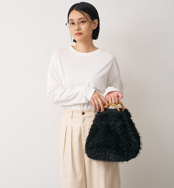 collex「【WEB限定】【EARTH MADE】ファーバンブートートバッグ」|トートバッグ|