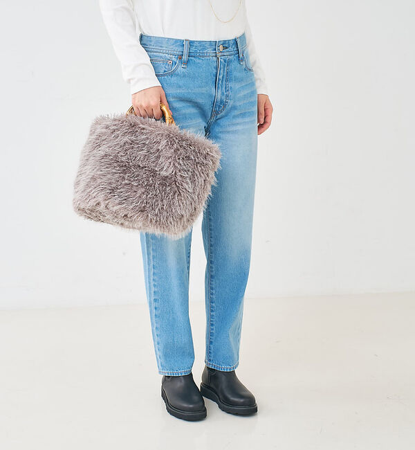 collex「【WEB限定】【EARTH MADE】ファーバンブートートバッグ」|トートバッグ|