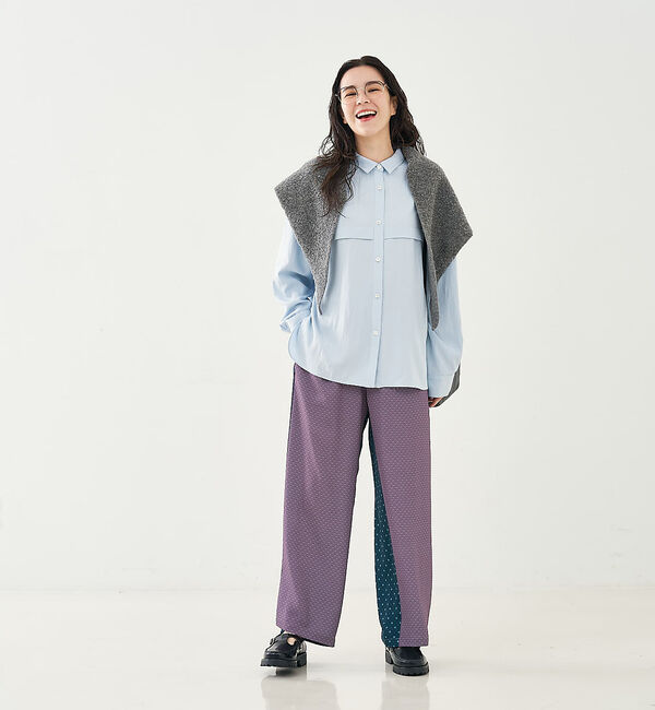 collex「トライアングルニットストール」|マフラー|