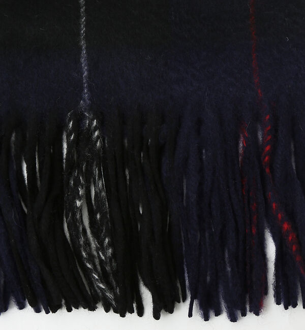 ABAHOUSE「【カシミヤ100％】チェック柄 マフラー 60&times;180」|マフラー|