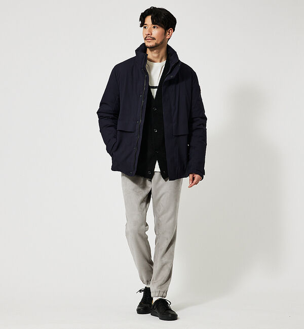 ABAHOUSE「アルパカブレンド シャギーニット カーディガン」|カーディガン|