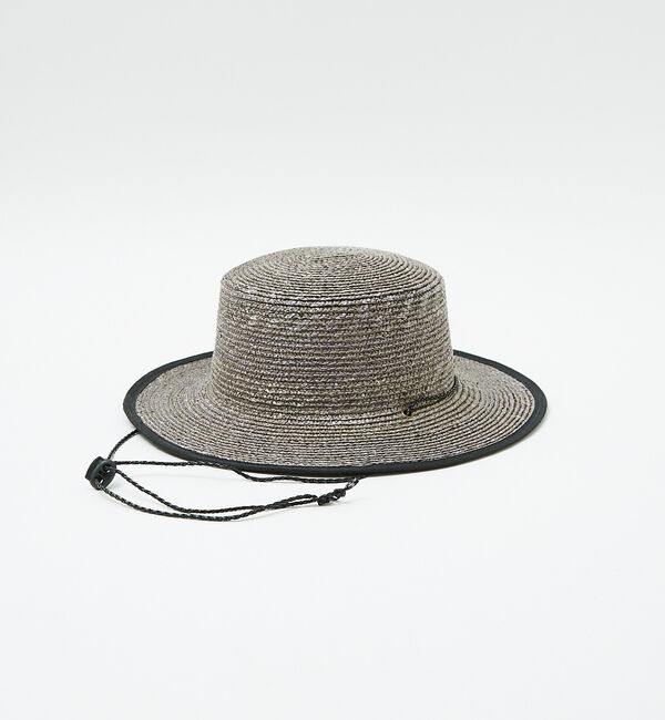 ABAHOUSE「【Ruben/ルーベン】CODE LONG BRIM STRAW HAT/コード」|その他|グレー