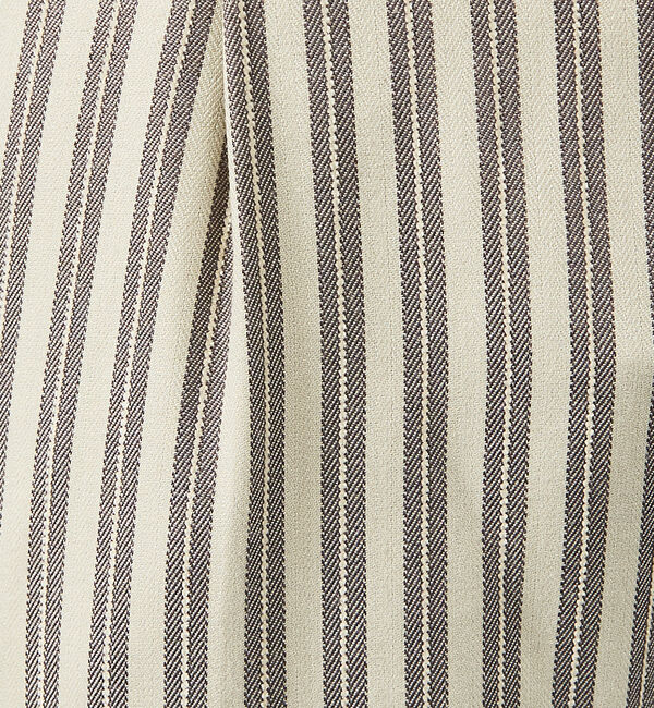 ABAHOUSE「【リネンライク 】ストライプ リラックスパンツ / ワイドパンツ」|その他|