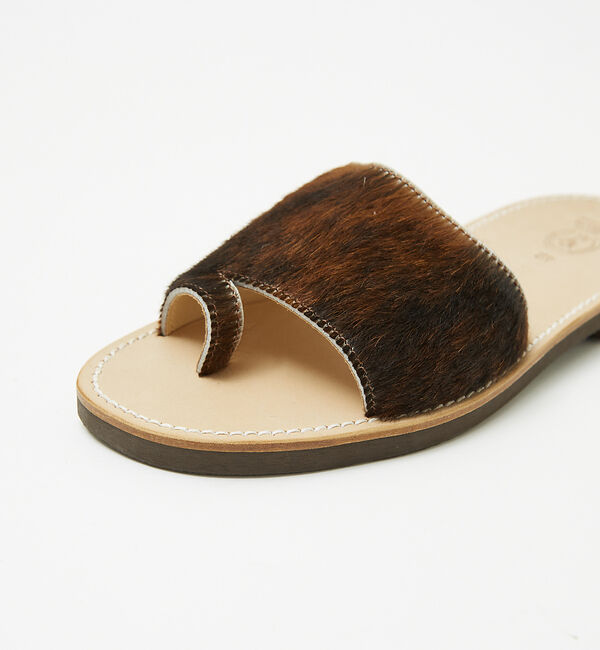 ABAHOUSE「【LA BOTTE GARDIANE / ラ ボッタ ガルディエーヌ 】ハラコサ」|サンダル|