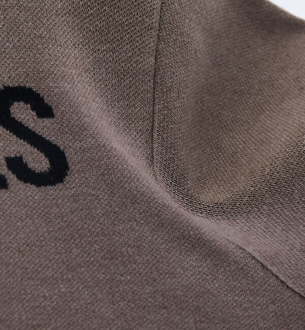 ABAHOUSE「ジャガードロゴニット プルオーバー / オーバーサイズ / LE TRIO AB」|ニット・セーター|