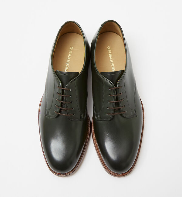 alfredoBANNISTER「【GENERAL&ORDINARY】外羽根プレーントゥシューズ」|ビジネス・ドレスシューズ|