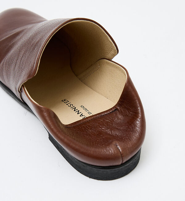 alfredoBANNISTER「軽量ソフトレザー ドレープシューズ」|スニーカー|