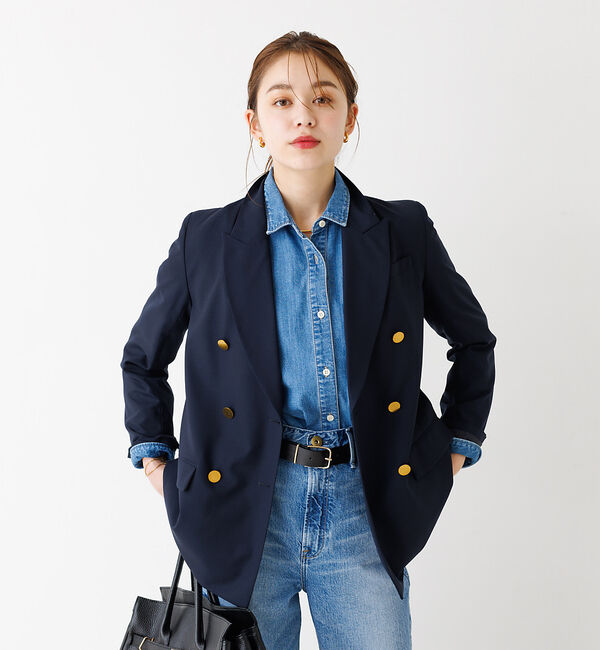 Rouge vif「【セットアップ対応】 ダブルジャケット」|テーラードジャケット|