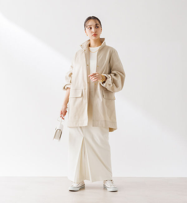 Rouge vif「ウエスト切り替えスリットスカート」|スカート|