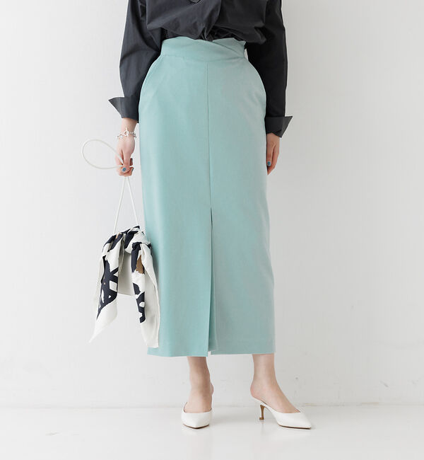 Rouge vif「ウエスト切り替えスリットスカート」|スカート|