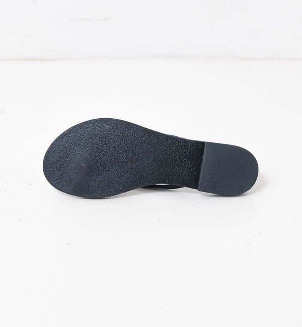 Rouge vif「【NICOLAS LAINAS/ニコラスライナス】レザートングサンダル」|サンダル|