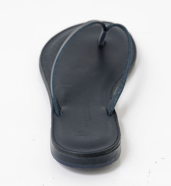 Rouge vif「【NICOLAS LAINAS/ニコラスライナス】レザートングサンダル」|サンダル|