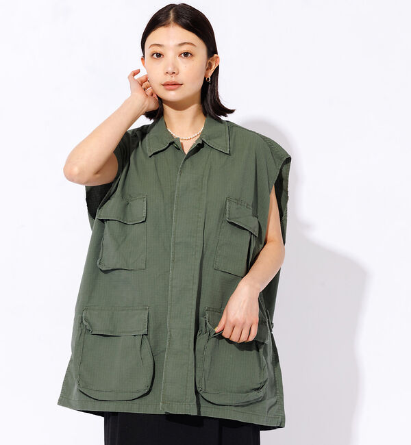 Rouge vif「【ROTHCO/ロスコ】BDU SHIRTS NO SLEEVE / ベスト /」|ダウンベスト・ベスト|