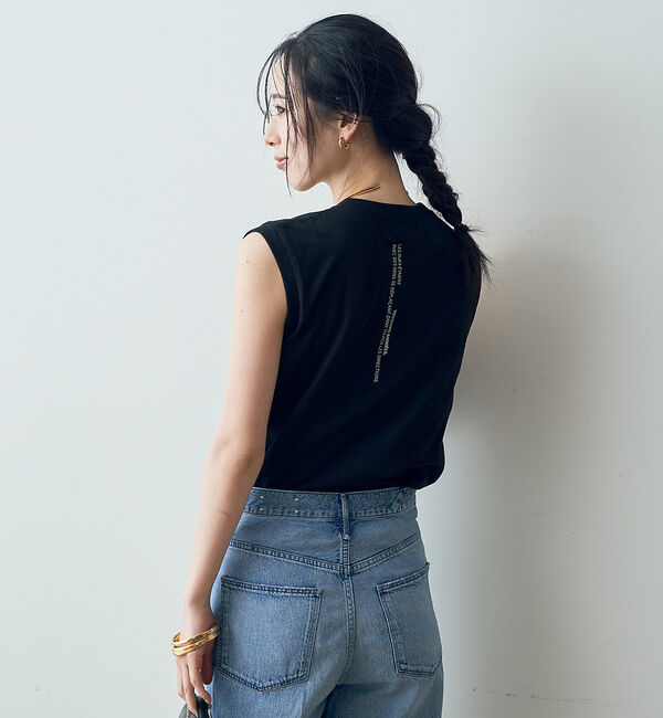 Rouge vif「バックバーティカルロゴタンクトップ」|Tシャツ・カットソー|