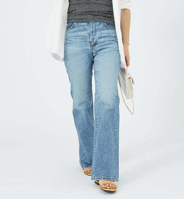 Rouge vif「＜25SS新色＞【SOMETHING/サムシング】LISA ヴィンテージ フレア」|デニム|