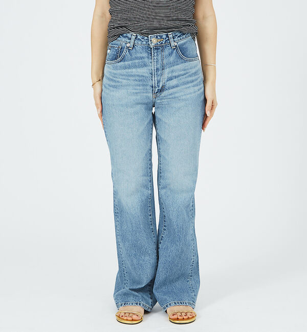 Rouge vif「＜25SS新色＞【SOMETHING/サムシング】LISA ヴィンテージ フレア」|デニム|