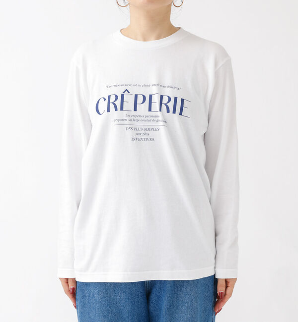 Rouge vif「シンプルロゴプリントロンT」|Tシャツ・カットソー|