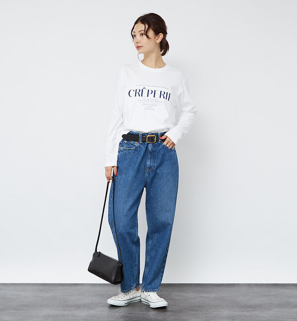 Rouge vif「シンプルロゴプリントロンT」|Tシャツ・カットソー|