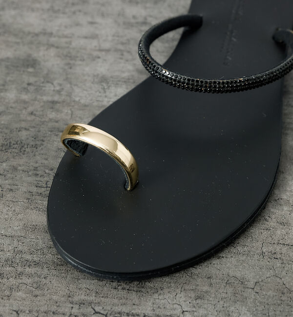 Rouge vif「追加1【NICOLASLAINAS/ニコラスライナス】メタルポイントサンダル【W」|サンダル|