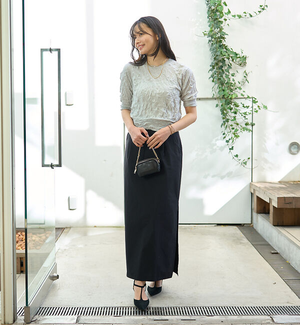 Rouge vif「キャッチワッシャーニットプルオーバー」|ニット・セーター|