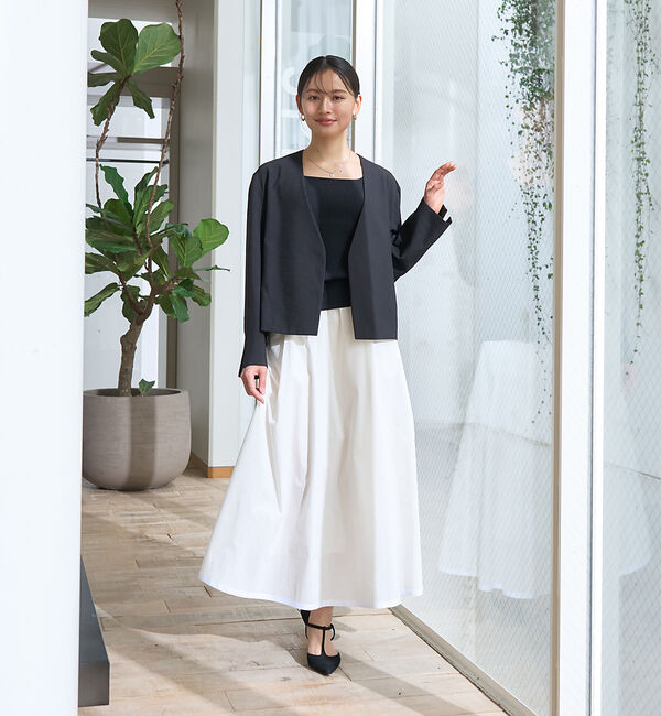 Rouge vif「イージーウエストギャザースカート」|スカート|