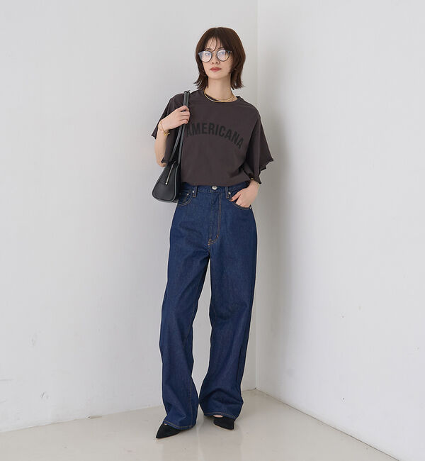 Rouge vif「【AMERICANA&times;MICA＆DEAL/ アメリカーナ&times;マイカ】fill te」|Tシャツ・カットソー|