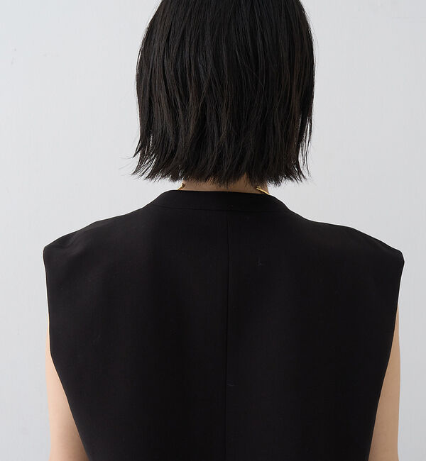 Rouge vif「【セットアップ対応】ストレッチダブルクロスジレ」|ダウンベスト・ベスト|