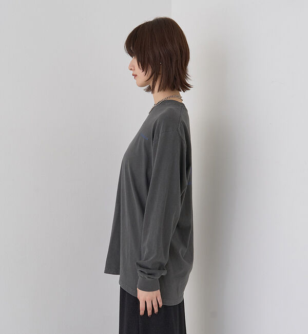 Rouge vif「ガーメントダイロゴロンTシャツ」|Tシャツ・カットソー|