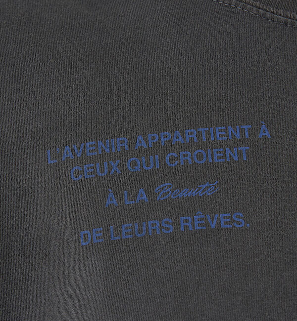 Rouge vif「ガーメントダイロゴロンTシャツ」|Tシャツ・カットソー|