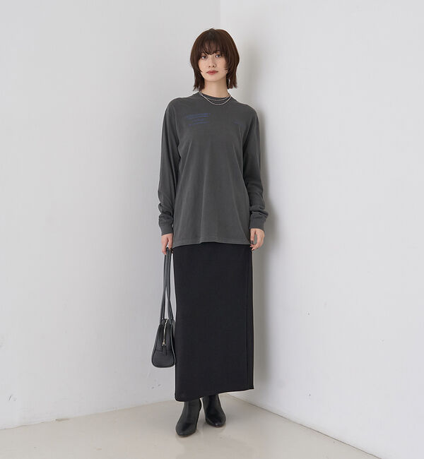 Rouge vif「ガーメントダイロゴロンTシャツ」|Tシャツ・カットソー|