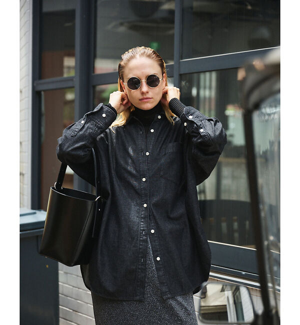 Rouge vif「【&MyuQ/アンドミューク】LIBER バケツショルダーバッグ」|ショルダー・メッセンジャー|