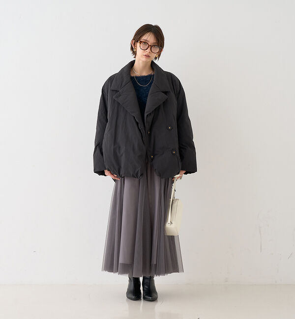 Rouge vif「【2025AW新作】【ロングセラー】チュールマチフレアスカート」|スカート|